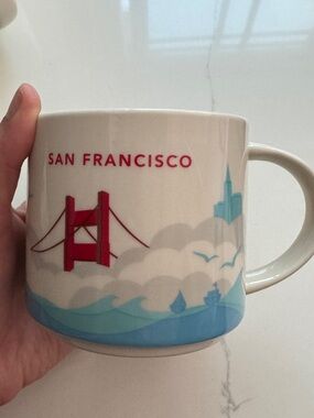 Vintage Starbucks San Francisco Ceramic Coffee Mug